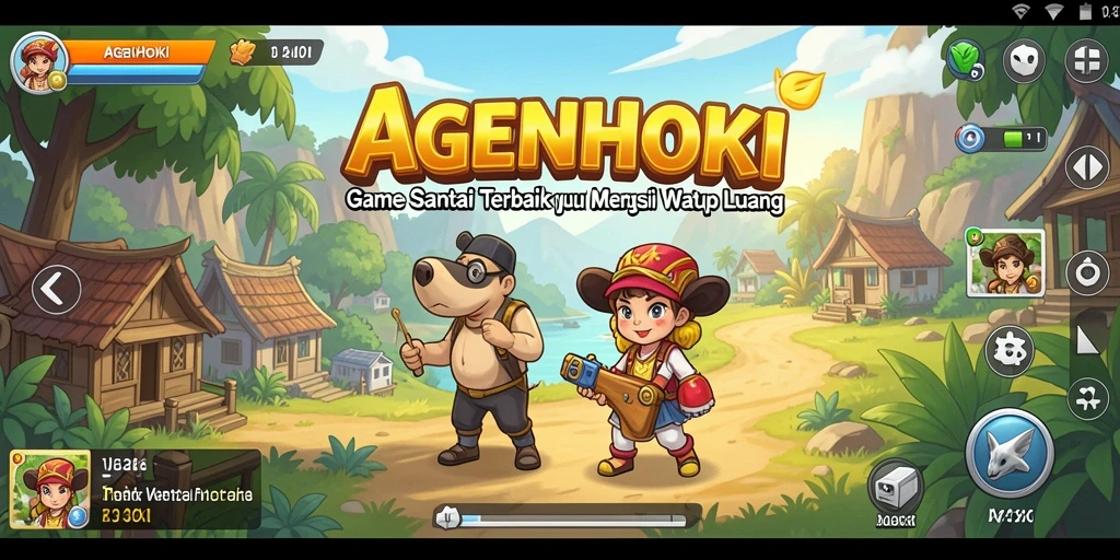 Menampilkan gameplay seru dari AGENHOKI yang menghibur.
