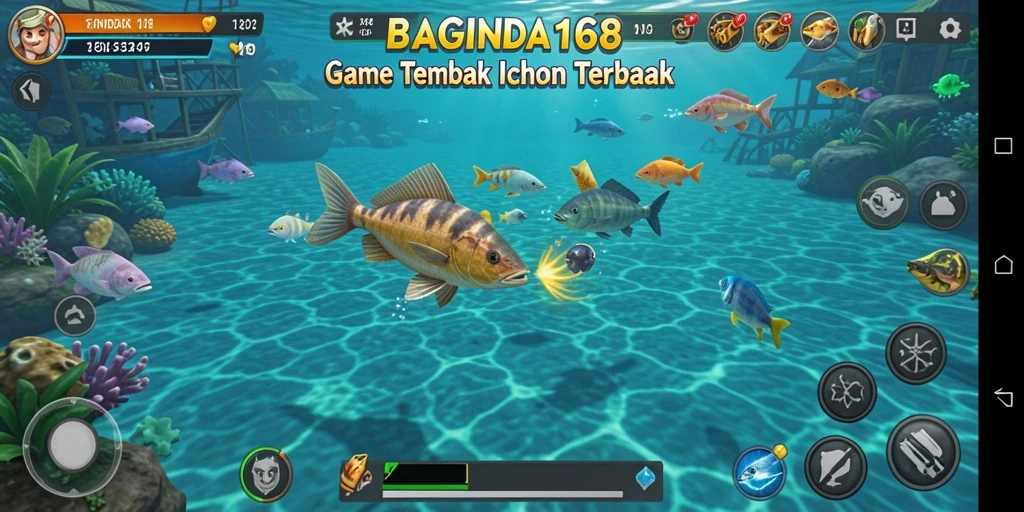 Tangkapan ikan dalam permainan BAGINDA168 yang penuh aksi.