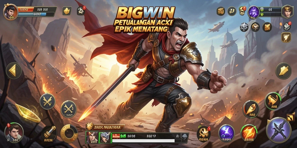 Gameplay BIGWIN yang mendebarkan dengan grafis yang memukau.