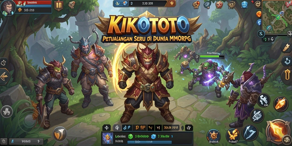 Tampilan gameplay seru di KIKOTOTO dengan petualangan menarik.