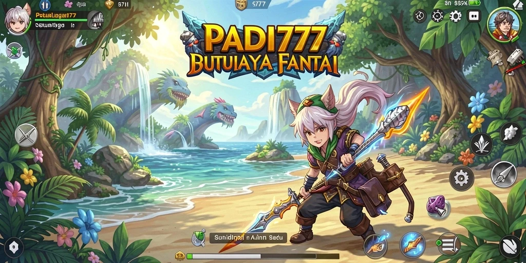 Tangkapan layar PADI777 menunjukkan aksi seru dalam gameplay Anime.