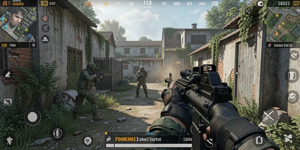 Tampilan gameplay seru dan intens dari POHONEMAS33.