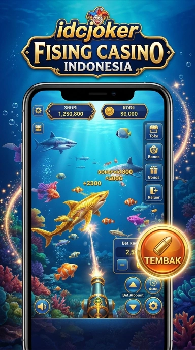 Tampilan aplikasi idcjoker yang sederhana memudahkan pengguna baru untuk navigasi.
